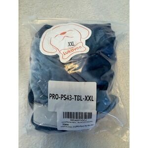 Lukovee Dog Recovery Suit Blue Tie Dye XXL Surgery Vest PRO-PS43-TBL-XXL